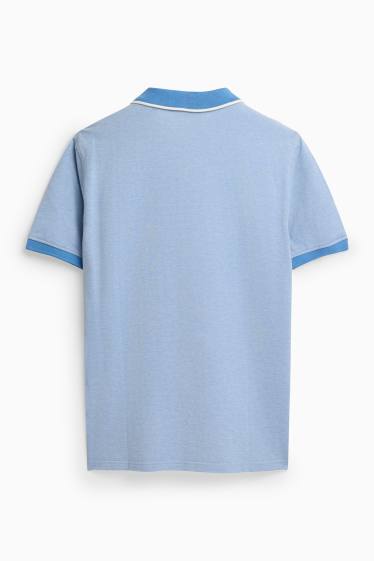 Herren - Poloshirt - Regular Fit - blau