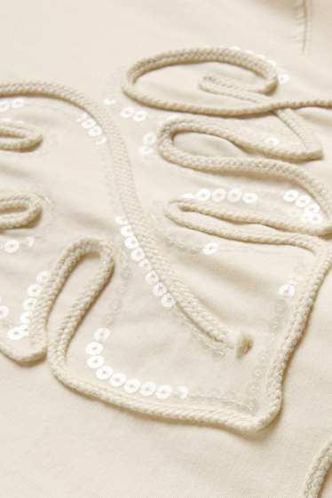 Donna - T-shirt - crema