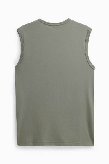 Heren - Tanktop - groen
