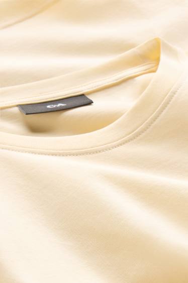 Bărbați - Tricou - regular fit - crem