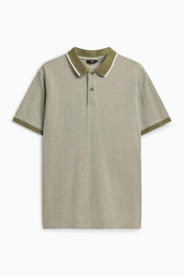 Herren - Poloshirt - Regular Fit - grün