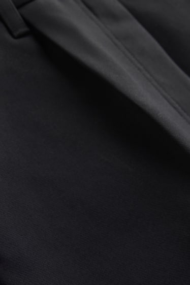 Damen - Bermudas - High Waist - schwarz