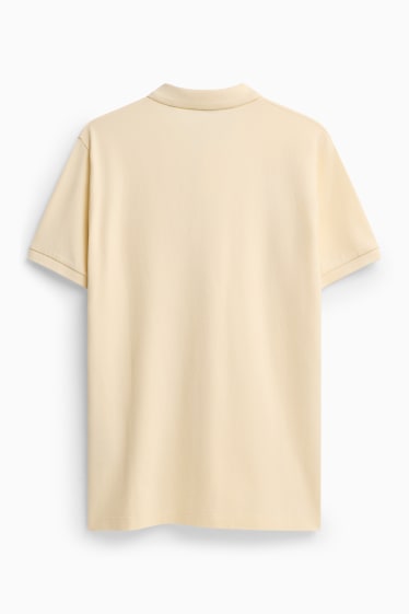 Herren - Poloshirt - Regular Fit - hellgelb