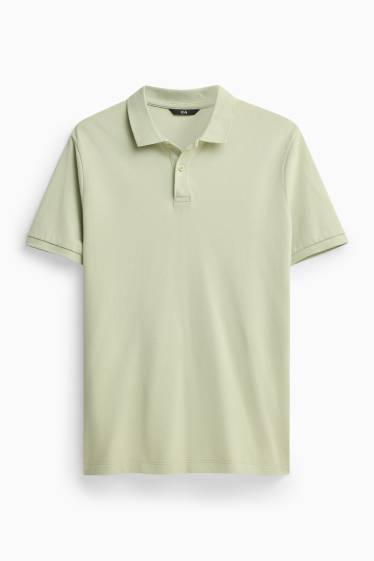 Herren - Poloshirt - Regular Fit - grün