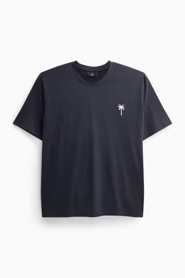 Bărbați - Tricou - albastru închis