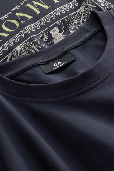 Bărbați - Tricou - albastru închis