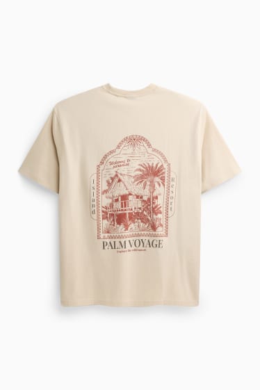 Bărbați - Tricou - bej