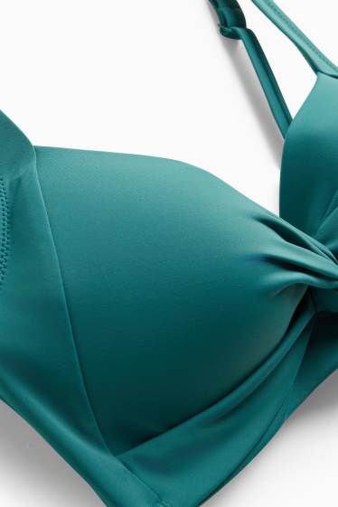 Femei - Top bikini - vătuit - LYCRA® XTRA LIFE™ - verde