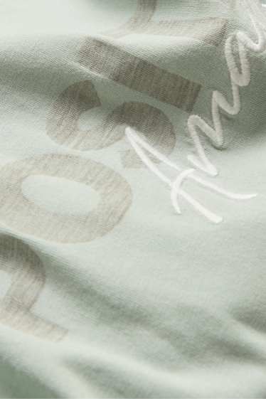 Hommes - T-shirt - relaxed fit - vert clair