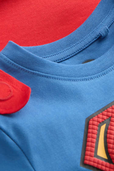 Kinderen: jongens - Shirt met korte mouwen - blauw