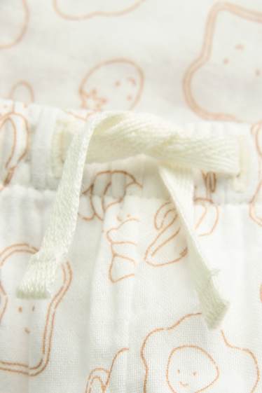 Unisex - Newborn trousers - white