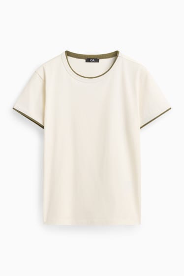 Femmes - T-shirt - blanc