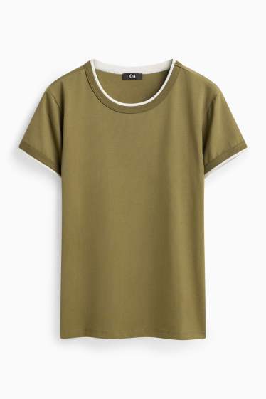Femmes - T-shirt - vert