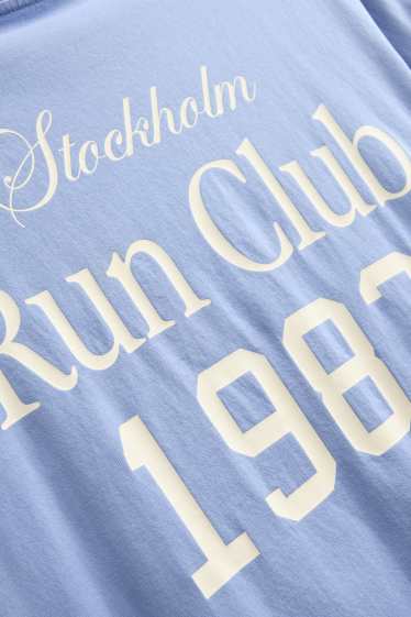 Kinder Mädchen - Stockholm - Kurzarmshirt - hellblau