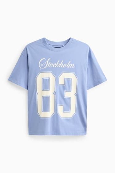 Kinder Mädchen - Stockholm - Kurzarmshirt - hellblau