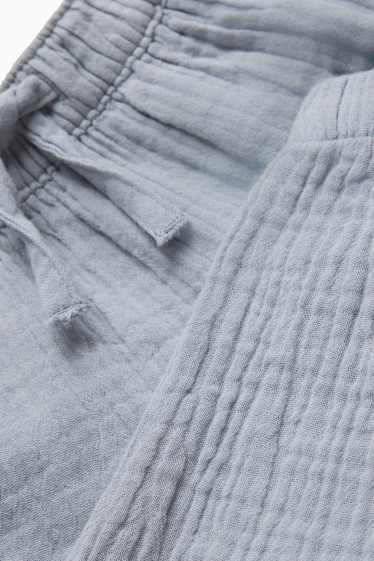 Bébés garçons - Pantalon de jogging pour bébé - finition texturée - bleu