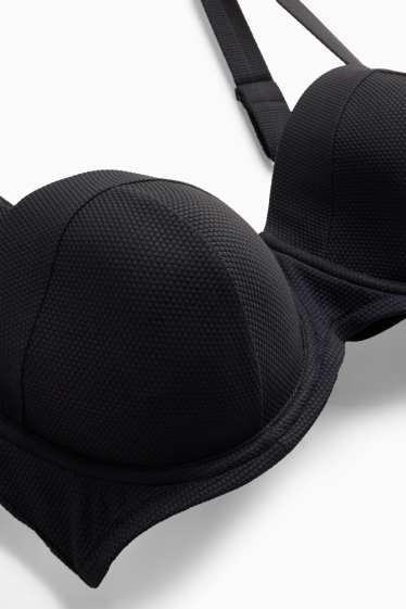 Dames - Bikinitopje - zwart