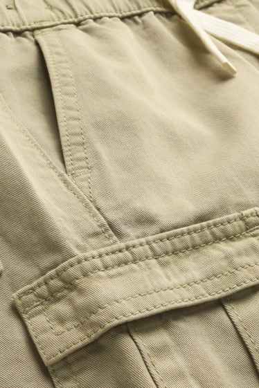 Children Boys - Bermuda shorts - khaki