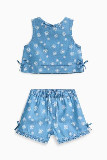 Copii - Fete - Compleu - denim-albastru