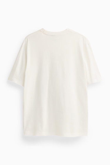 Herren - T-Shirt - Relaxed Fit - weiss