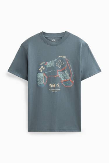 Bambini - T-shirt - petrolio