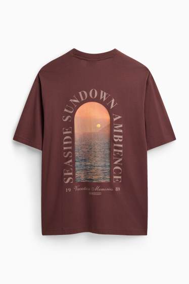 Unisex - Tricou - maro închis