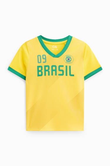 Children Boys - Short-sleeved top - yellow