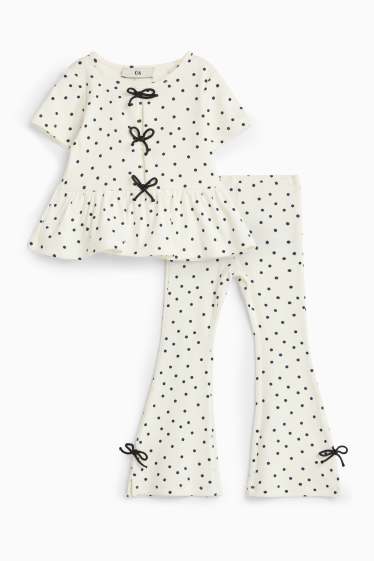 Copii - Fete - Compleu - alb / negru