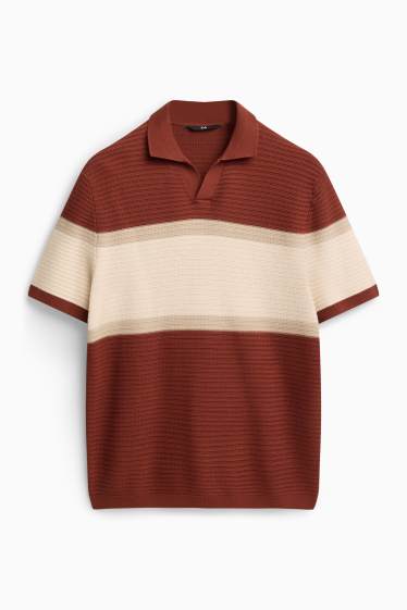 Bărbați - Pulover - vișiniu