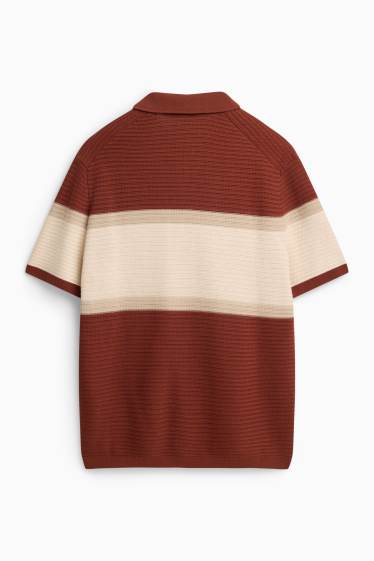 Bărbați - Pulover - vișiniu