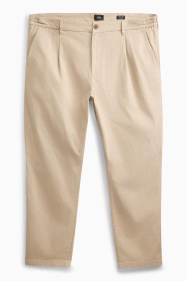 Men - Trousers - light beige
