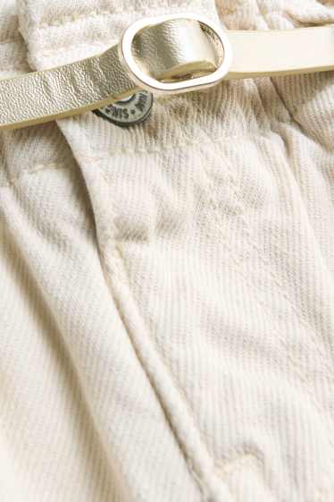 Children Girls - Shorts - white