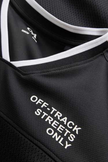 Kinder Jungen - Los Angeles - Set - Kurzarmshirt und Shorts - 2 teilig - schwarz