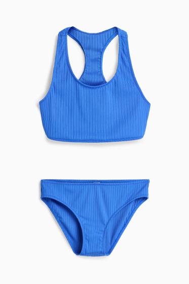 Children Girls - Bikini - blue