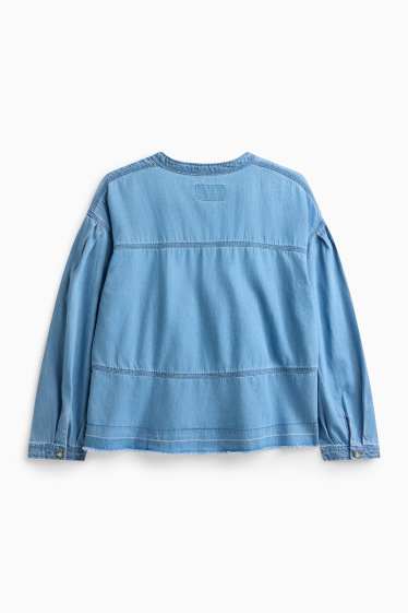 Femei - Bluză - denim-albastru