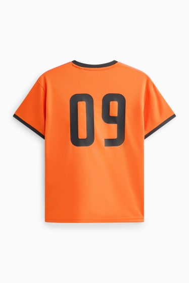 Children Boys - T-shirt - orange / black