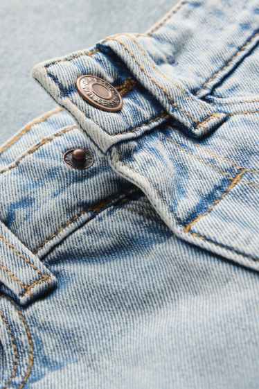 Kinder Buben - Jeans-Shorts - hellblau