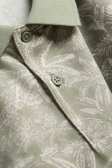 Hommes - Polo - regular fit - vert