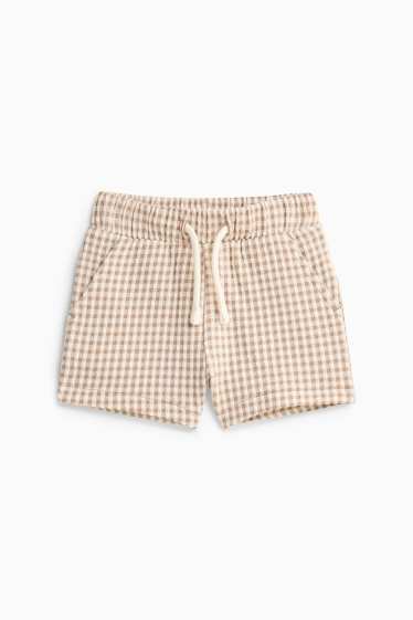 Baby: jongens - Baby shorts - beige / bruin