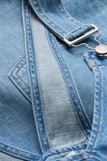 Dames - Tuinbroek - blauw