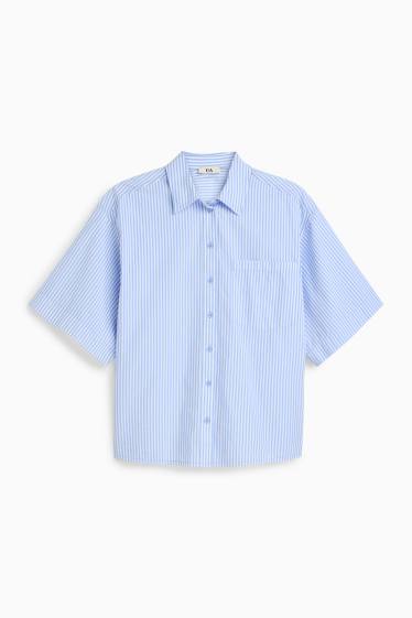 Mujer - Blusa - azul claro