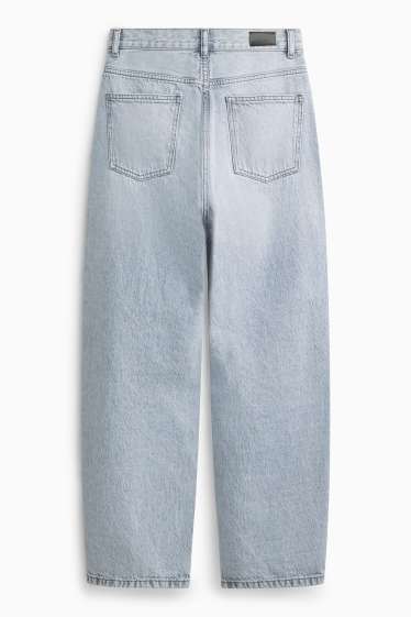 Children Girls - Barrel jeans - light blue