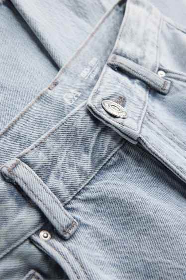 Children Girls - Barrel jeans - light blue