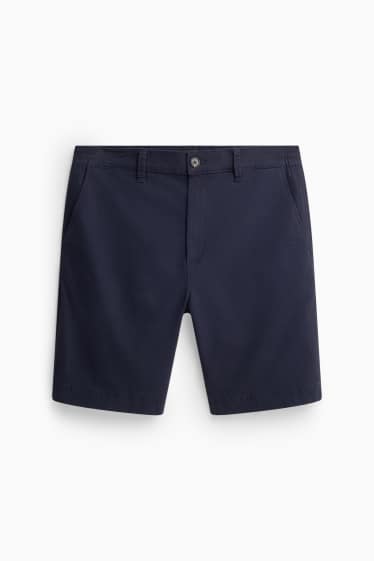 Uomo - Shorts di jeans - blu scuro