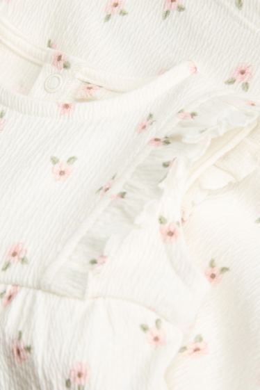 Baby: meisjes - Baby jurkje - wit