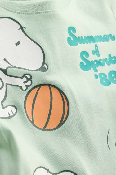 Children Boys - Short-sleeved top - light green