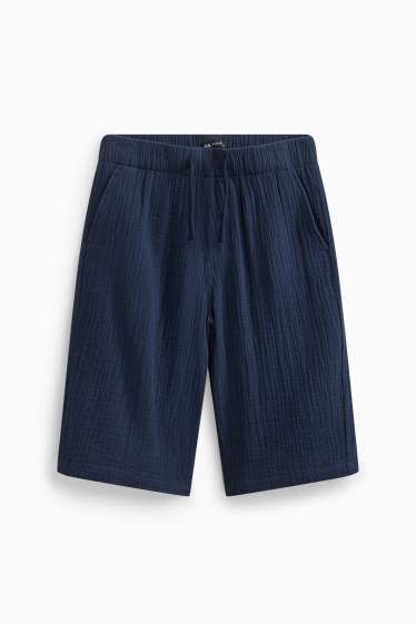 Children Boys - Bermuda shorts - dark blue