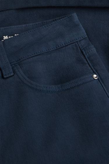 Damen - Jeans-Bermudas - dunkelblau