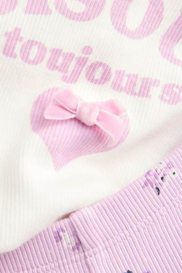 Nena - Conjunt - blanc/rosa