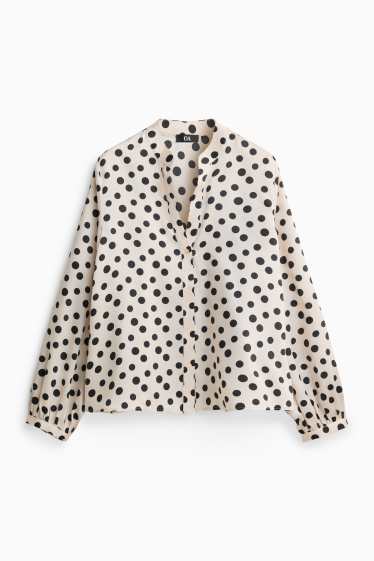 Dámské - Halenka - bílá/černá